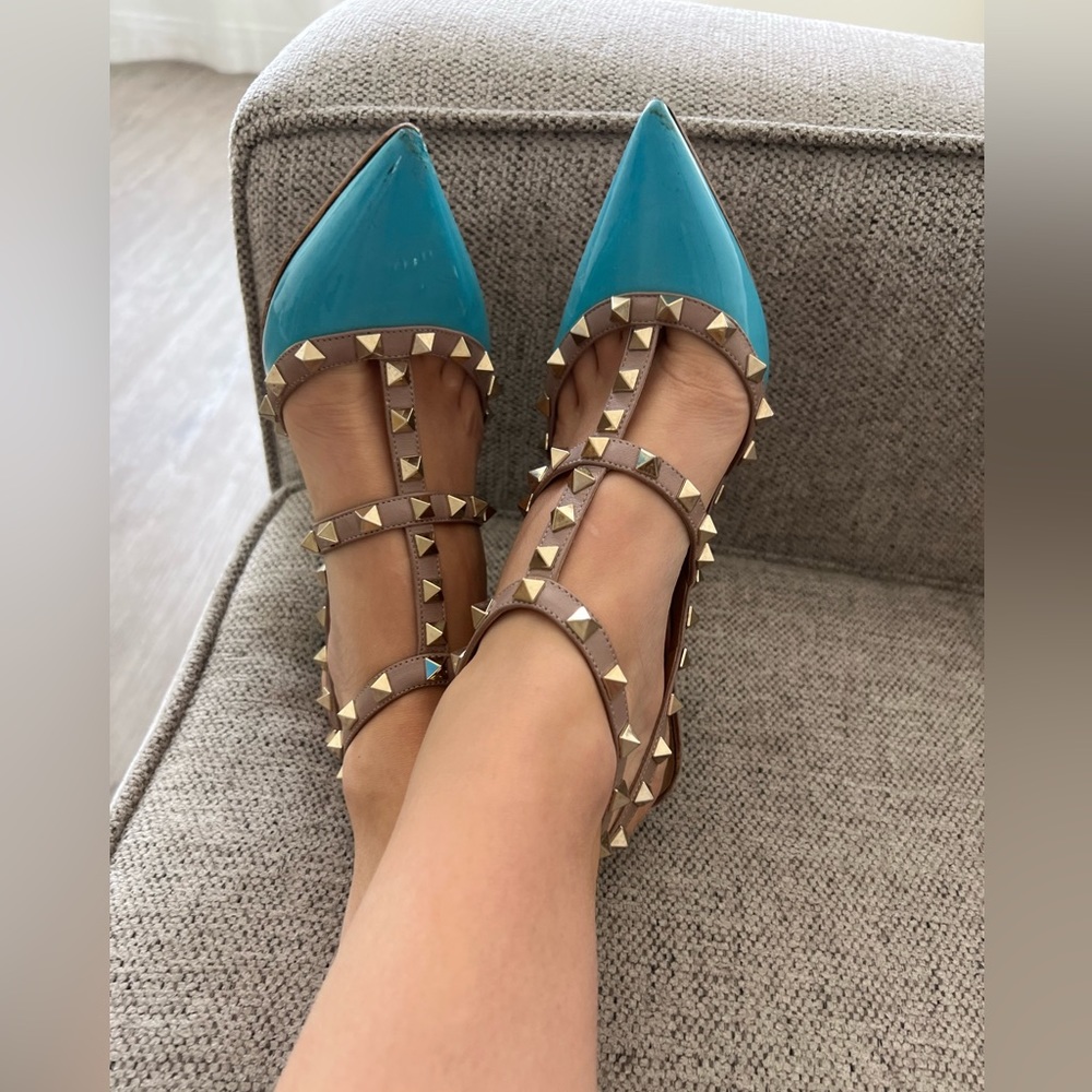 Valentino heels with studs